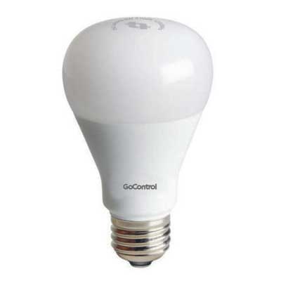 Controllable LED light bulb with Z-wave.